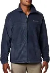 ColumbiaMen's Steens Mountain Full-Zip Fleece Jacket, Black/Grill, L