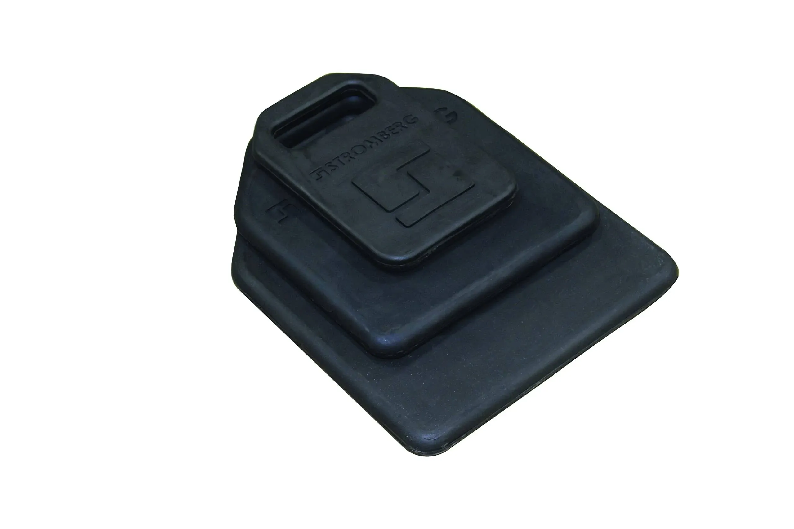 Stromberg Carlson JBP-1214.1 Durable EPDM Rubber Base Pads (12"x14"x1") - Multipurpose Pads for Floor Jacks, Tongue Jacks, Hydraulic Jacks, Scissor Jacks - 30,000 lb Capacity - Pack of 2