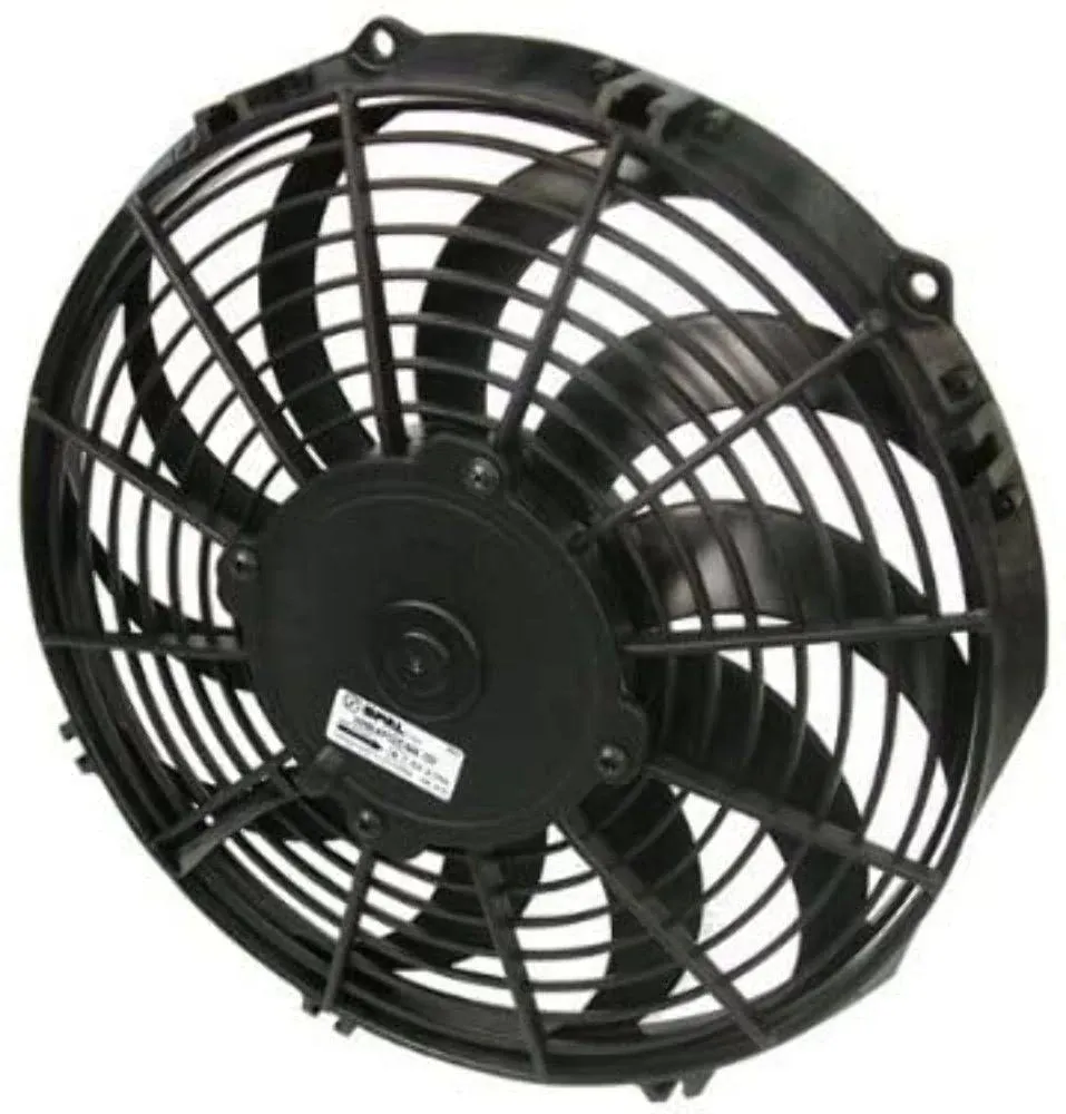 SPAL 844 CFM 11in Low Profile Fan - Pull / Curved