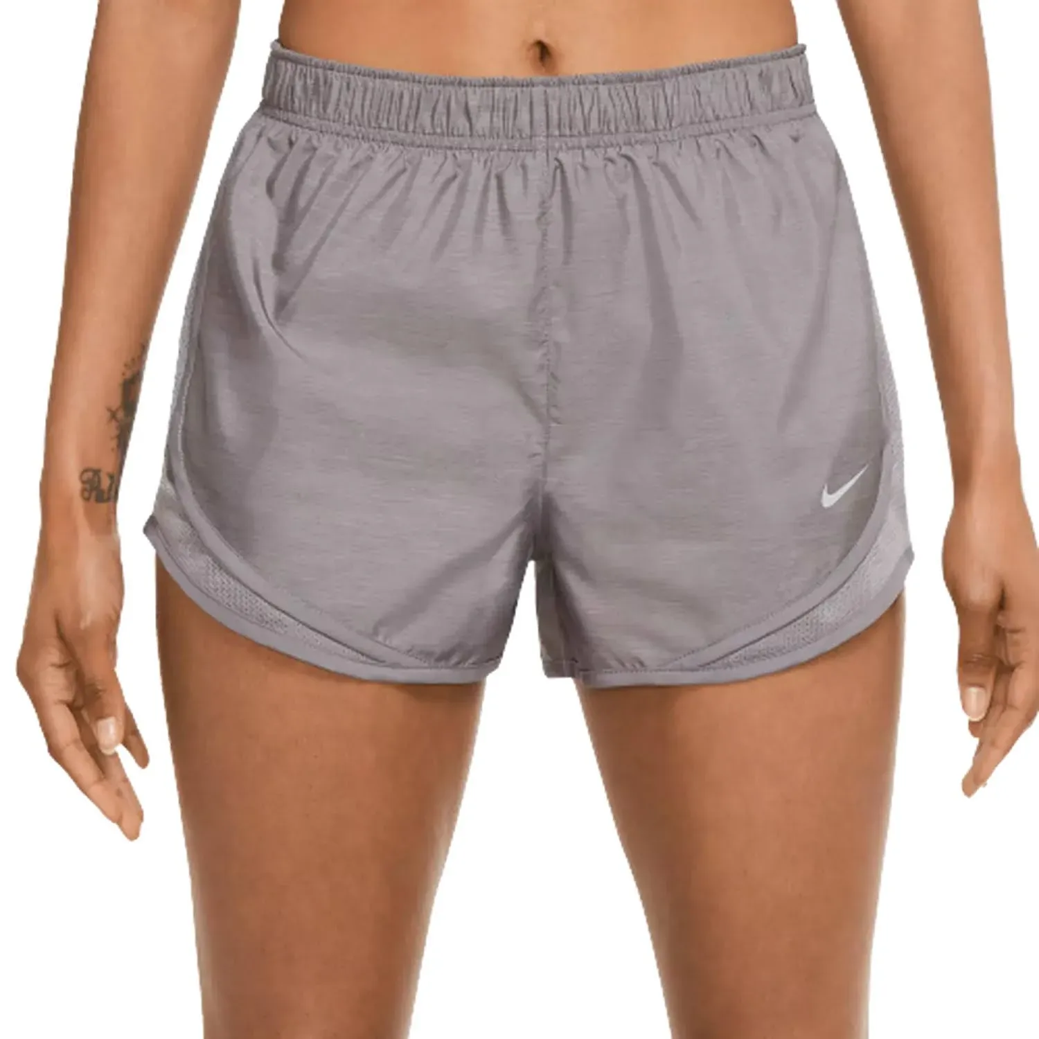 Nike Women&#x27;s Dri-fit Solid Tempo Running Shorts Size M New