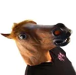 Kingmys Latex Horse Head Mask (Brown Horse Mask)Kingmys Latex Horse Head Mask (Brown Horse Mask)