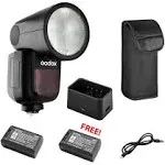 Godox V1C V1N V1S V1O V1F 2.4g Wireless TTL/HSS On-Camera Flash Light Speedlite 