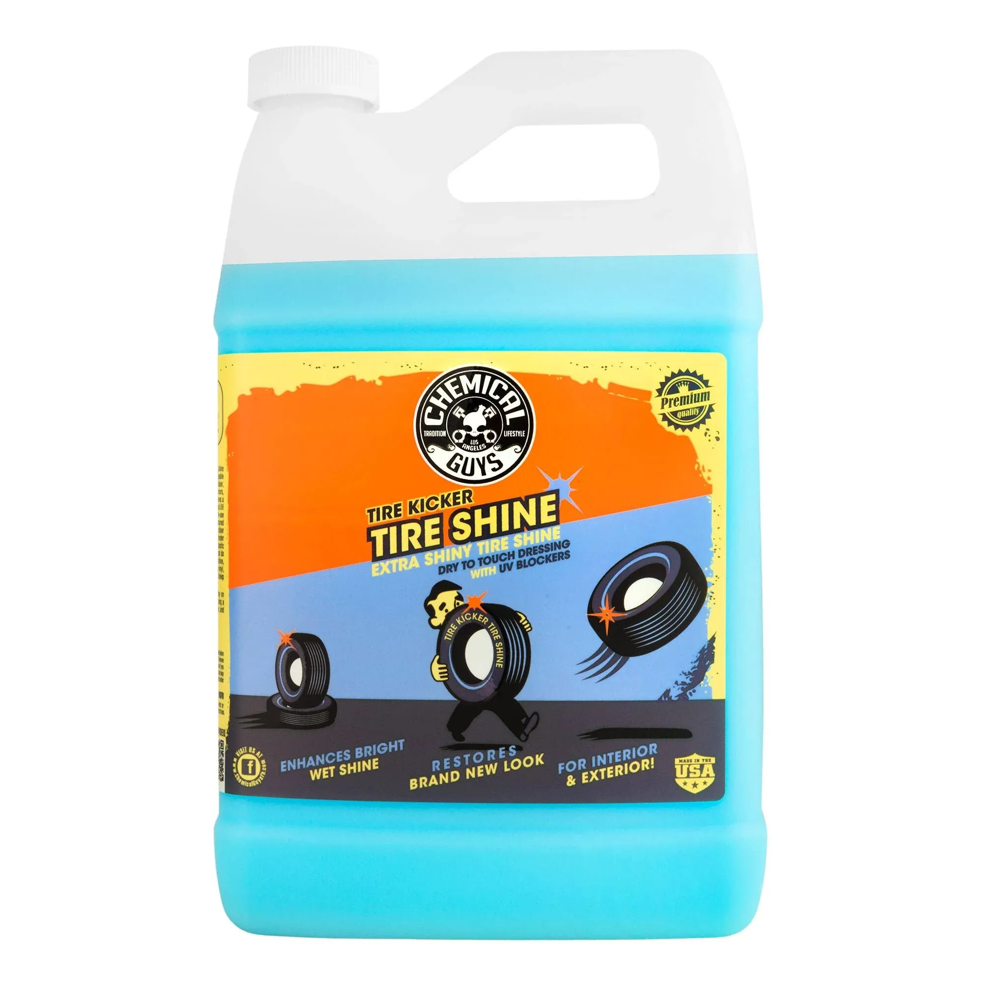 Chemical Guys TVD113 - Tire Kicker Extra Glossy Tire Shine - 1 Gallon