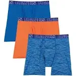 3-Pack Men’s Boxer Brief Tagless X-Temp 4-Way Performance Stretch Mesh Underwear