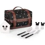 PICNIC TIME Disney Mickey Mouse Lunch Bag, Insulated Lunch Box with Utensil S...