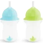 Munchkin Any Angle Click Lock Weighted Straw Cup 10oz - Green