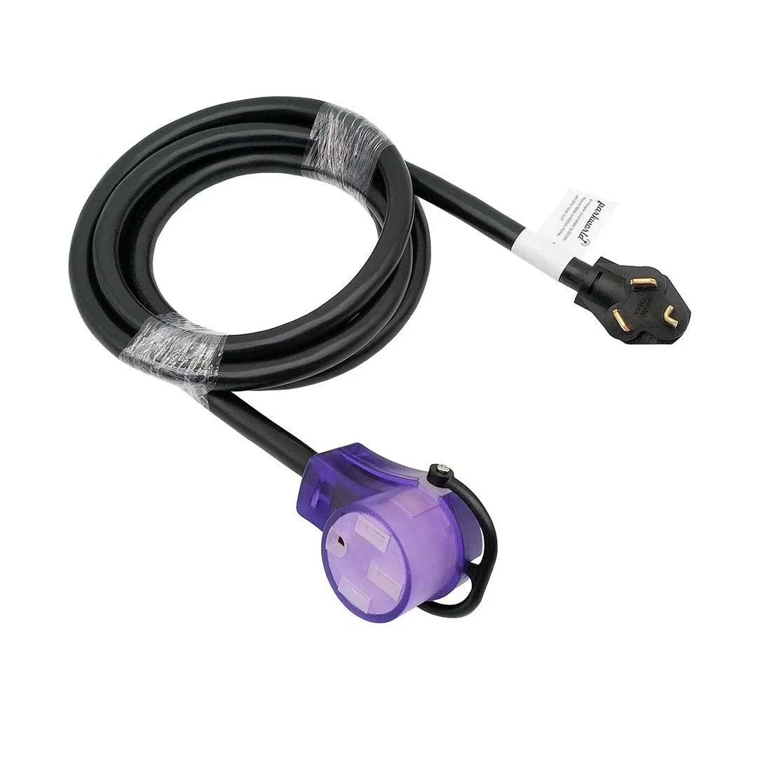 EV adapter cord , Dryer 10-30P to NEMA 14-50R (For EV and Tesla only) 10 Feet