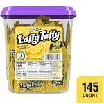 Laffy Taffy Banana Mini Bar Tub 145 Ct., Birthday, Candy, 145 Pieces