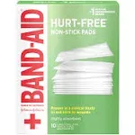 Band-Aid Non-Stick Pads Large 3 inch x 4 inch - 10 ea