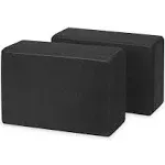 Gaiam Essentials Yoga Block (Set of 2) – Supportive, Soft Non-Slip Foam Surface 