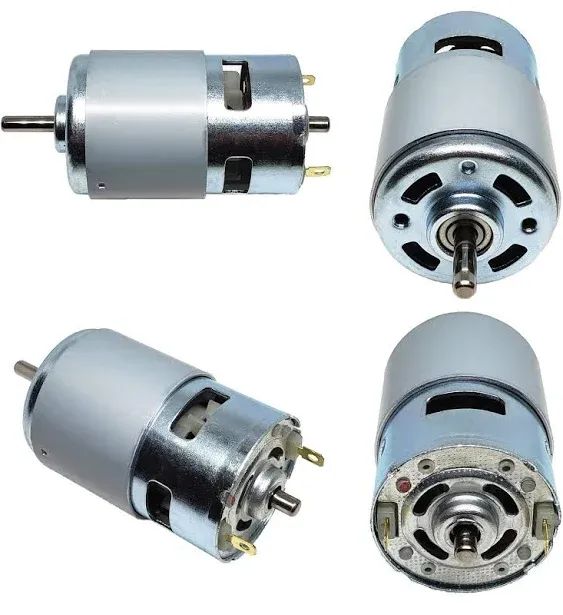 775 DC Motor DC 12V 7500-15000RPM & Bracket High Speed Large Torque Low Noise Gear Motor Electronic Component Motor Perfect for DIY Electric Power Tools