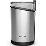 Krups Fast-Touch Stainless Steel Coffee and Spice Grinder