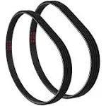 119214000 BandSaw Drive Belt for Craftsman 10 Inch Band Saw 1/3 HP Motor 1-JL22020003 119.214000 124.214000 351.214000 (Ribbed Belt) - 2 Pack