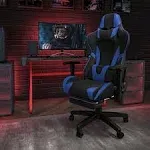 Flash Furniture Gaming Chair Racing Office Ergonomic Computer Chair Reclining Back LeatherSoft