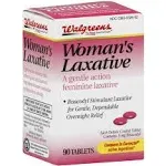 Walgreens Woman's Laxative, 5 mg, Tablets - 90 tablets