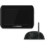 Furrion Vision S Wireless RV Backup Camera System with 5-Inch Monitor, 1 Rear Sharkfin, Infrared Night Vision, Wide-Angle View, Hi-Res, IP65 Waterproof, Motion Detection, Microphone - FOS05TASF