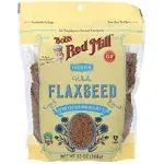 Bob's Red Mill Organic Brown Flaxseeds, 13-ounce (Pack of 6)