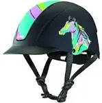 Troxel Spirit Low Profile Graphic Helmet - Pop Art Pony