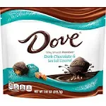 Dove Silky Smooth Promises Candy, Dark Chocolate & Sea Salt Caramel, Frosty & Festive - 7.94 oz