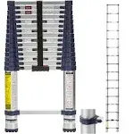 Xtend &amp; Climb 785P Aluminum Telescoping Ladder Type I Professional Series, 15.5f