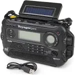 Kaito KA600 Digital Solar AM/FM/LW/SW Emergency Weather Radio - Yellow