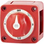 Blue Sea 6007 M-Series Mini Selector Battery Switch - Red