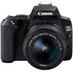 Canon Eos 250D / SL3 with EF-S 18-55mm f/3.5-5.6 III Lens (Black)