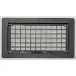 Bestvents 510BL Foundation Vent, Polypropylene, Black