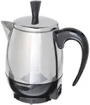 Farberware FCP240 4 Cups Electric Percolator - Silver