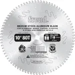 Freud LU77M010 10-Inch 80 Tooth TCG Thin Kerf Non-Ferrous Metal  Saw Blade