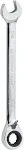 Jonard Tools CWRR-716 Ratcheting Wrench, SAE, 7/16 in