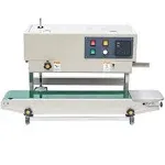 Sumeve Continuous Band Sealer Automatic Continuous Sealing Machine Vertical/Horizontal Sealing Sealer for PVC Membrane Bag Film 110V