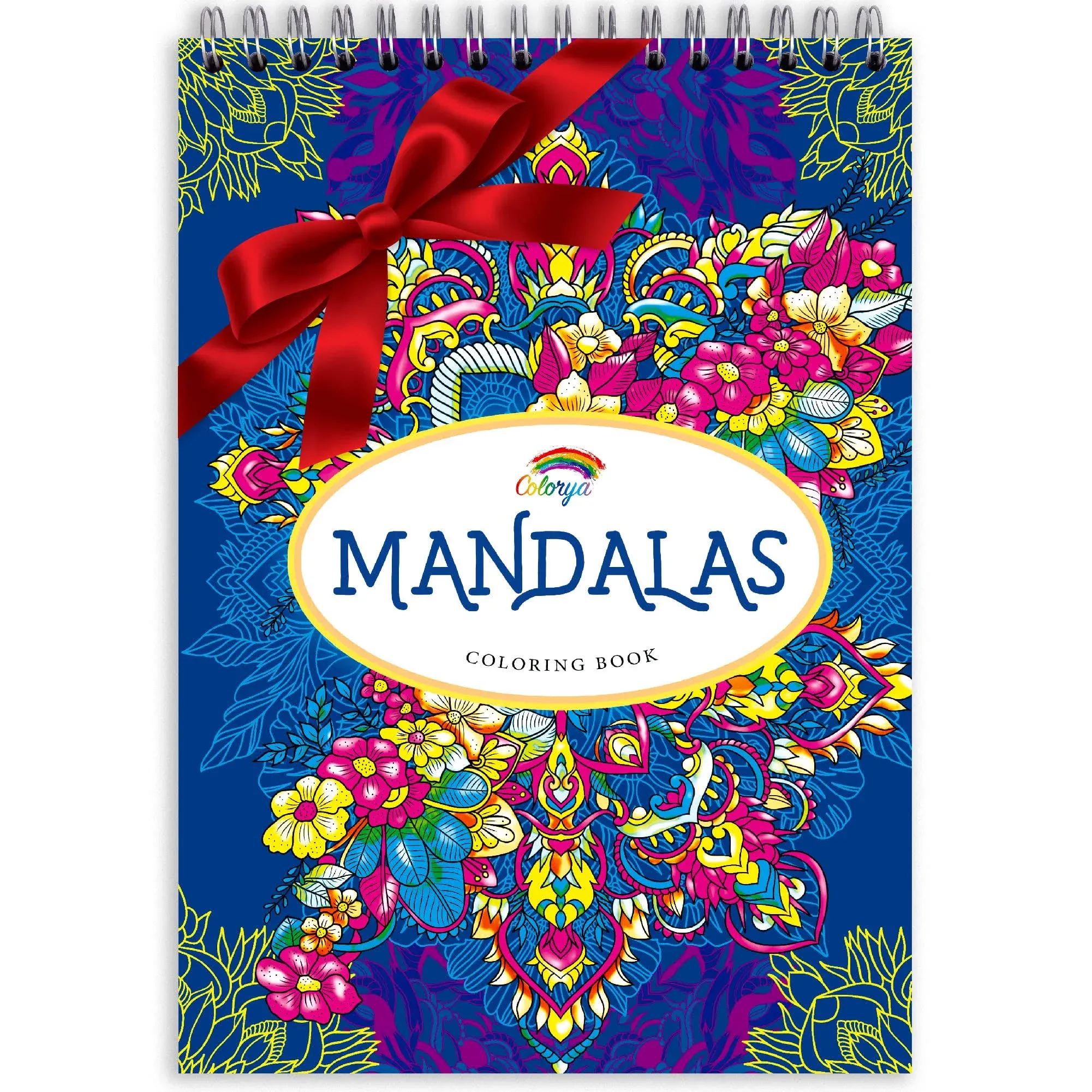 MANDALA ADULT COLORING BOOKS BY COLORYA - A4 SIZE - **BRAND NEW**