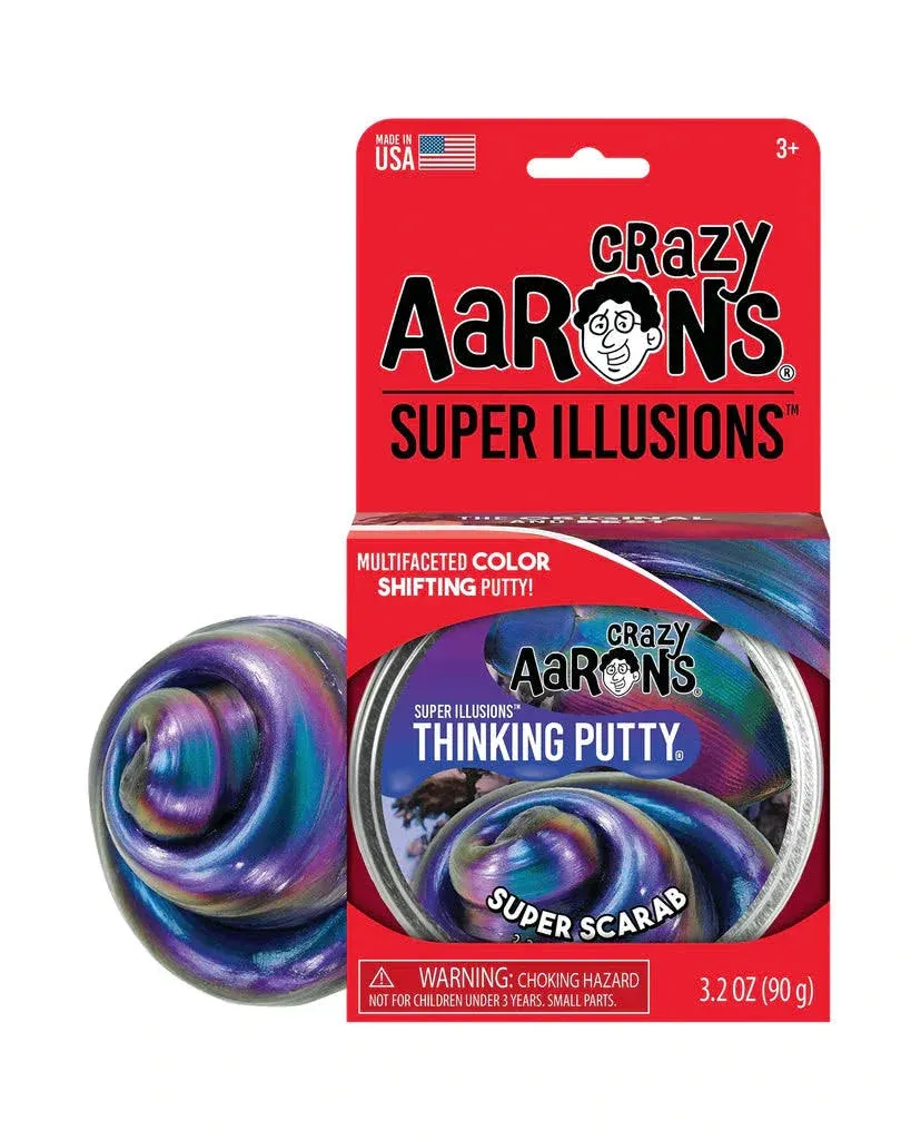 Crazy Aaron Super Scarab Illusion Thinking Putty