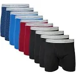 Gildan Mens Underwear Boxer Briefs, Multipack