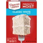 Duncan Hines Perfectly Moist Classic White Cake Mix - 15.25 oz