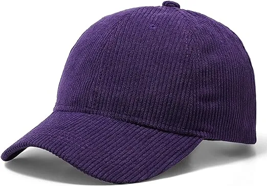 Unisex Corduroy Baseball Cap -CAP5 Violet