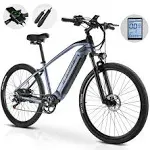 E·Bycco 29'' 1000W Motor Electric Bike for Adults 32MPH with 48V 17.5AH Battery Up to 65 Miles 7Speed Mountain Ebike, Pedal Assist Throttle Class 3 Electric Bicycle for Commuter E Bike