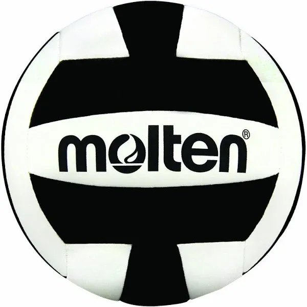 Molten Camp Ball Recreation Volleyball Black/White - MS500-BLK