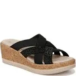 BZees Women's Reign Machine Washable Comfort Wedge Sandal