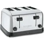 Waring (WCT708) Silver Four-Slot Toaster with Pop-Up Function