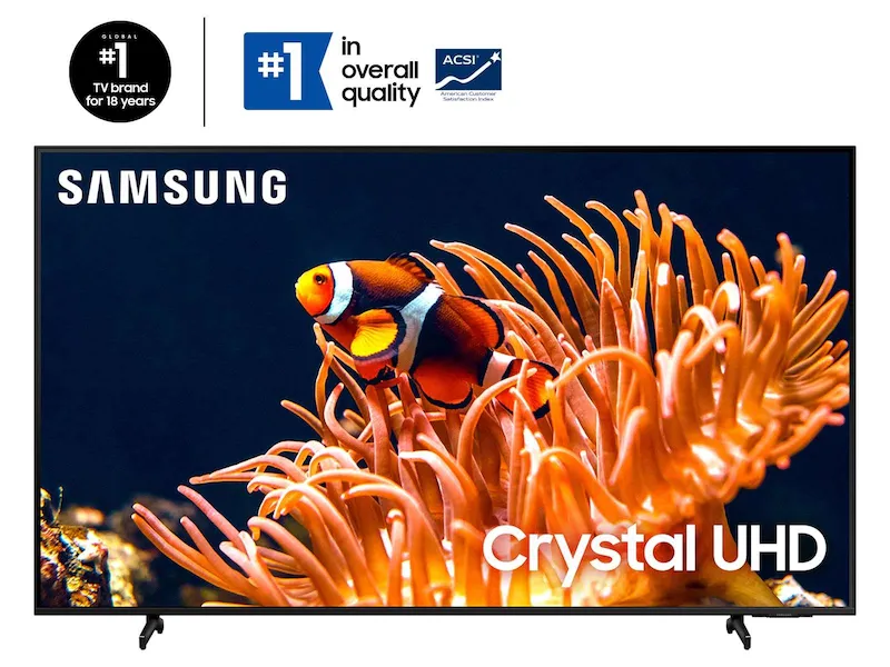 Samsung 50" Class DU8000 Crystal LED 4K UHD Smart Tizen TV