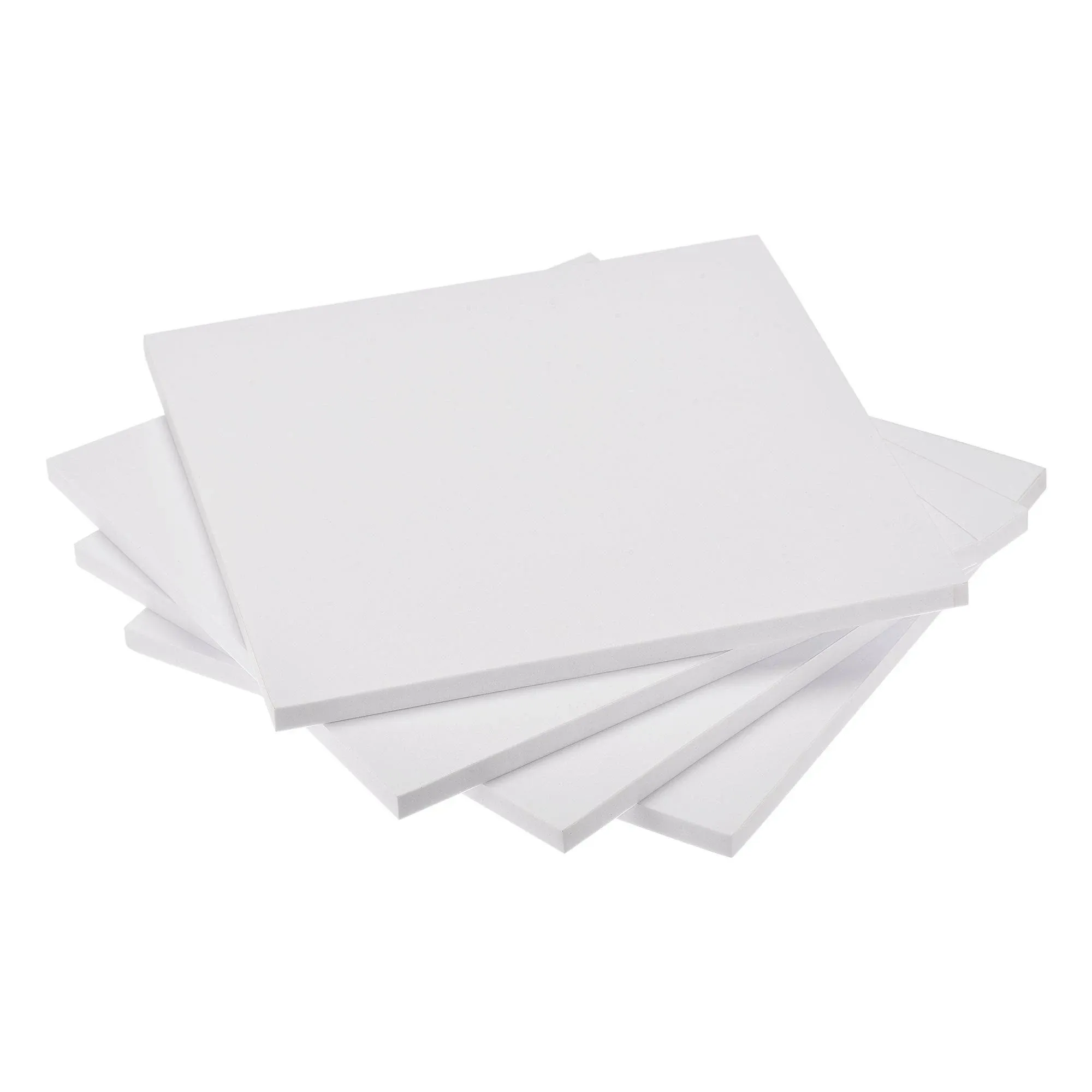 uxcell White EVA Foam Sheets 10 x 10 Inch 10mm Thickness for Crafts DIY Projects, 4 Pcs