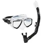 Speedo Adult Adventure Mask and Snorkel Set - Black (7530332-006)