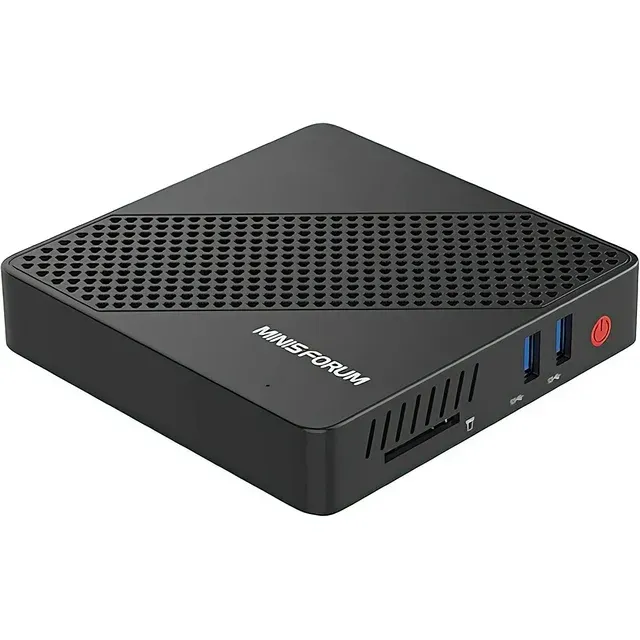 Mini PC Celeron N4020(Up to 2.8GHz), Windows 10 DDR4 4gb/64gb eMMC Mini PC Fanless UHD 4K@60Hz, Mini Computer Support HDMI&VGA, USB3.0, 2.4/5.8g Wi-Fi