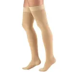 Truform Leg\u205fHealth Thigh High Closed Toe Stockings / Unisex Beige L NWT in packg