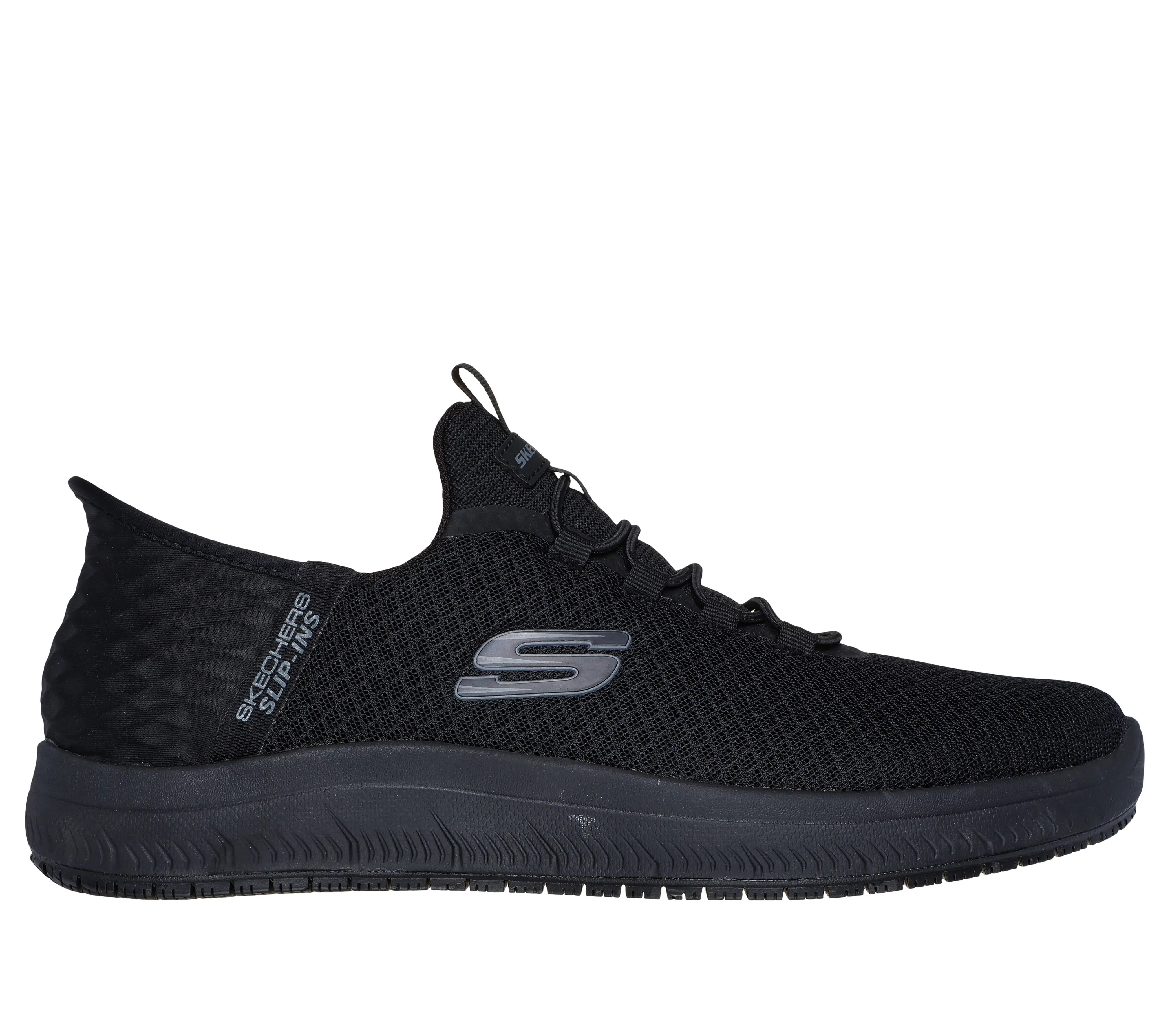 Skechers Work Slip-Ins: Summits SR - Colsin 8.5 Men's Black