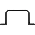 Construct Pro Plastic D Rings Cable Organizers (3.25” x 5”, Black, 5 Pack)