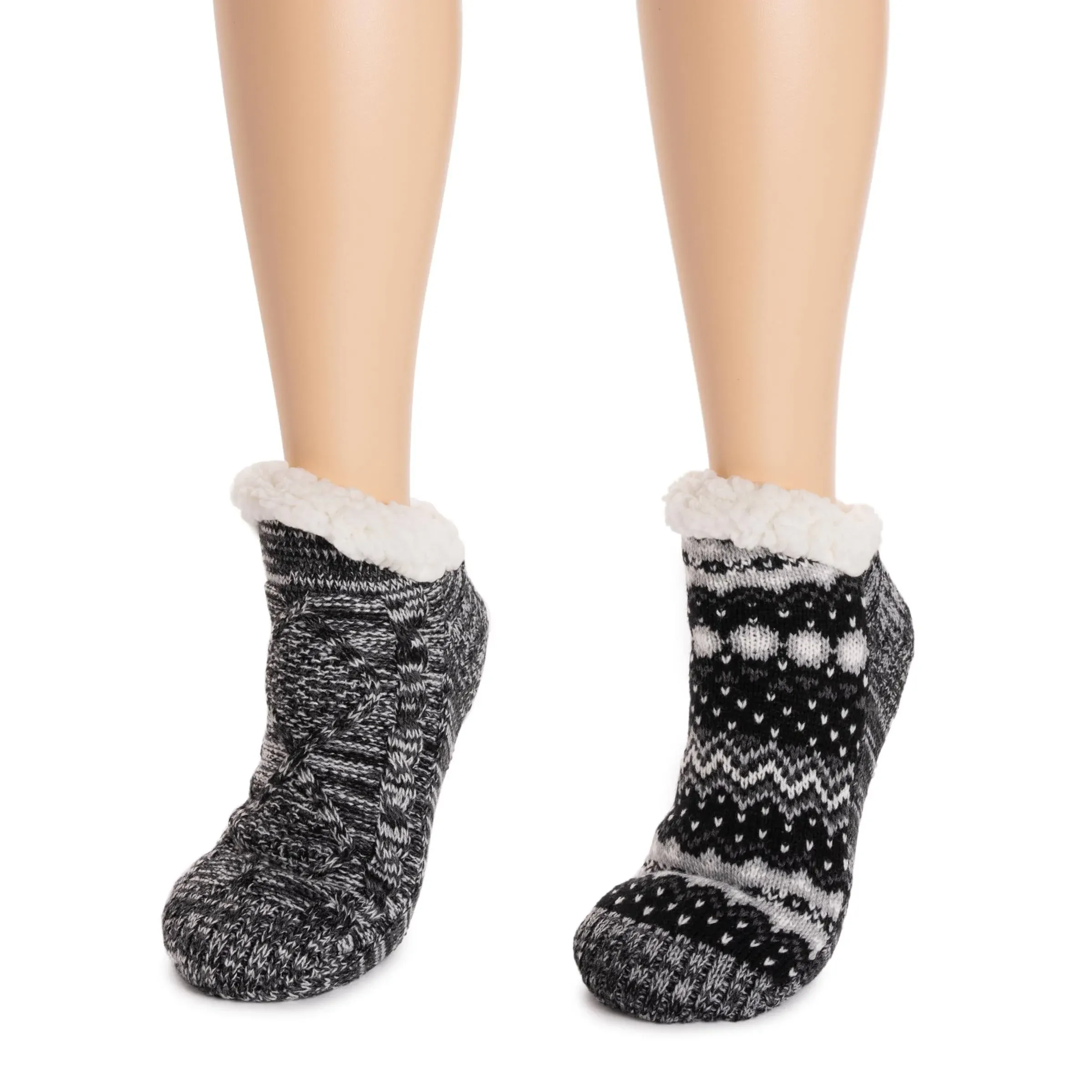 Women's MUK LUKS 2-Pack Short Cabin Socks