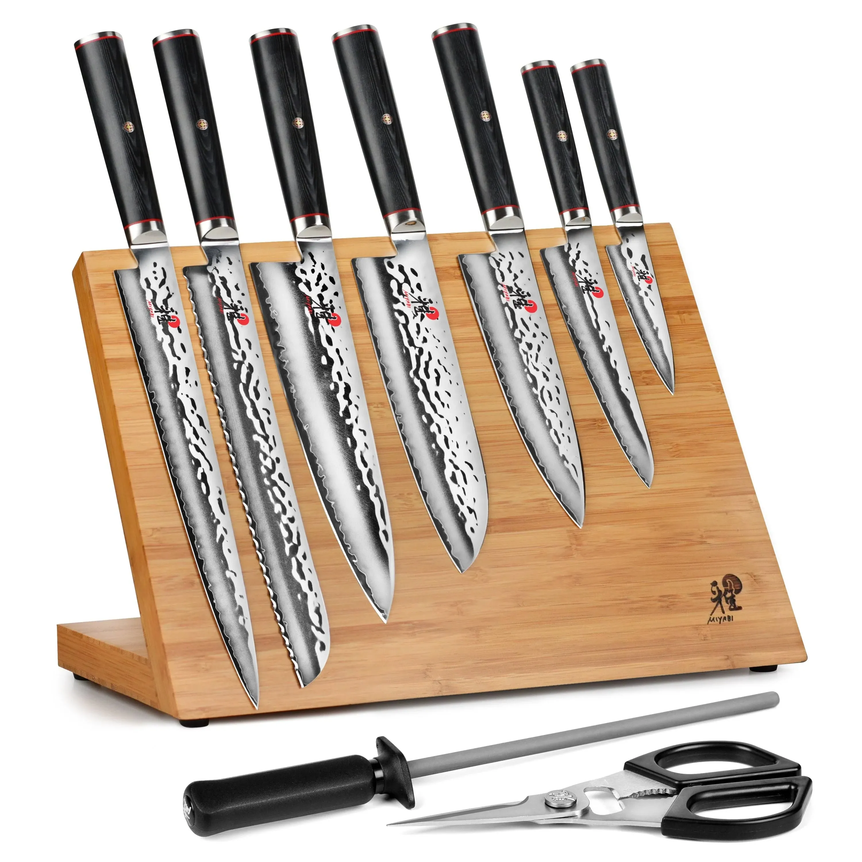 Miyabi Mizu SG2 Magnetic Easel Knife Set - 10 Piece